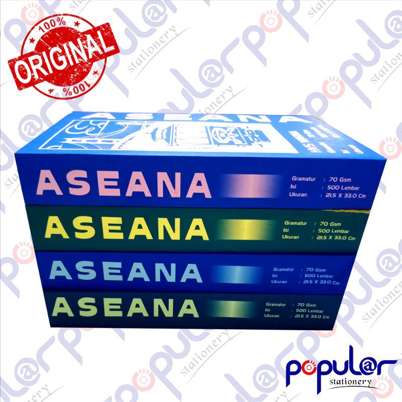 

Kertas HVS Warna Aseana 70