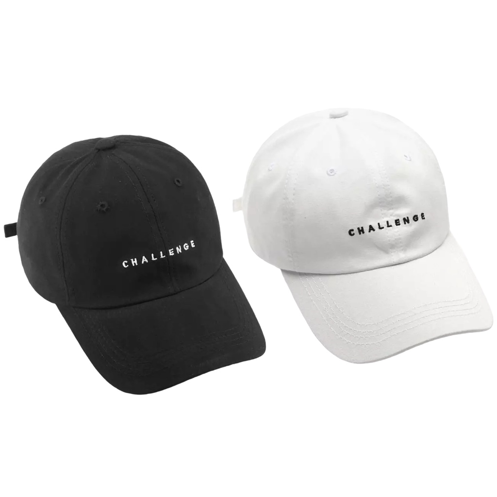 TERLARIS COD Topi Baseball Bordir Gaya Korea Pria Wanita Reclusive Challenge