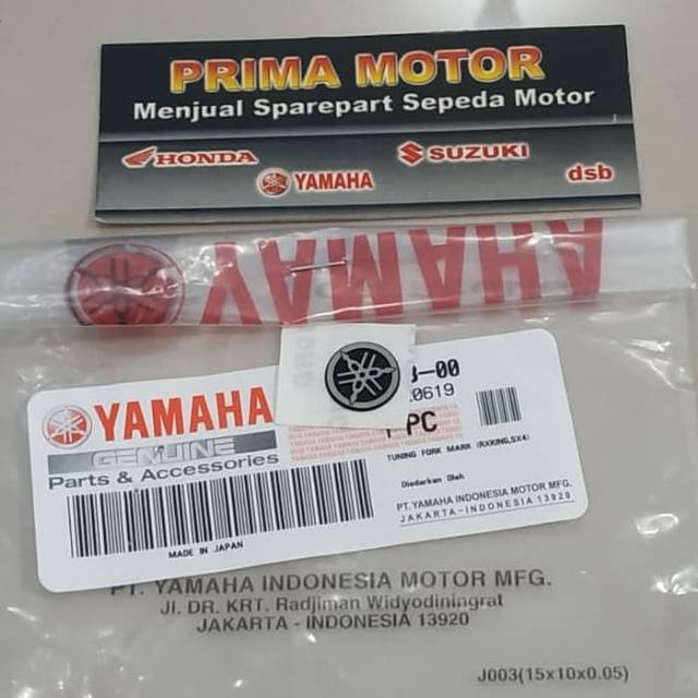 EMBLEM KM RX KING EMBLEM BATOK SPEEDOMETER RX KING ORI YAMAHA YGP
