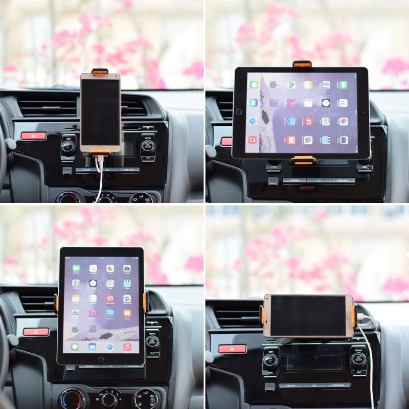 zzoneCar Air Vent Mount Holder Stand For GPS Phone Tablet 4-10 Inch