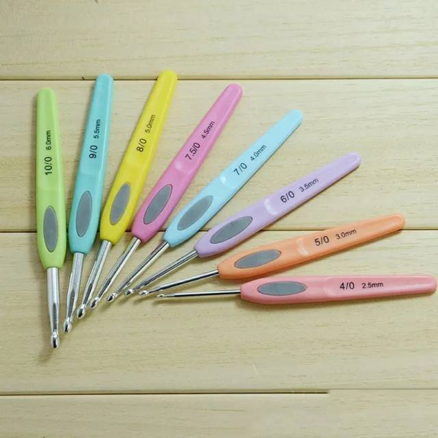 Hakpen handle PVC 8pcs/set