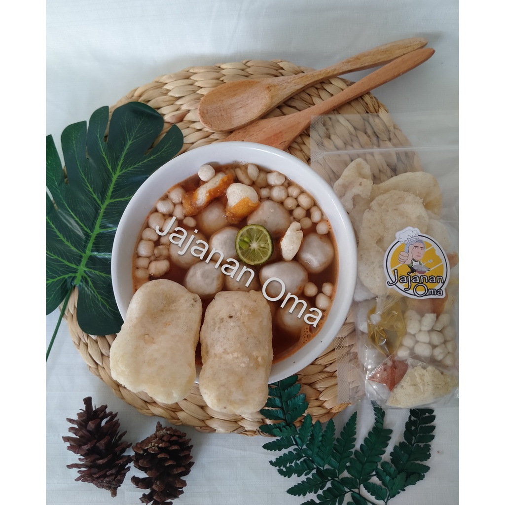 

Baso Aci Oma Leha Kuah Pedas Nampol - Baso Aci Instan Halal Praktis & Siap Saji