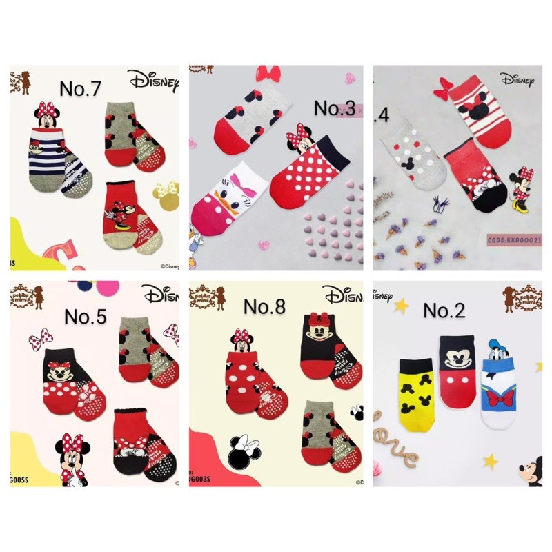 Kaos Kaki Petite Mimi KARAKTER Disney