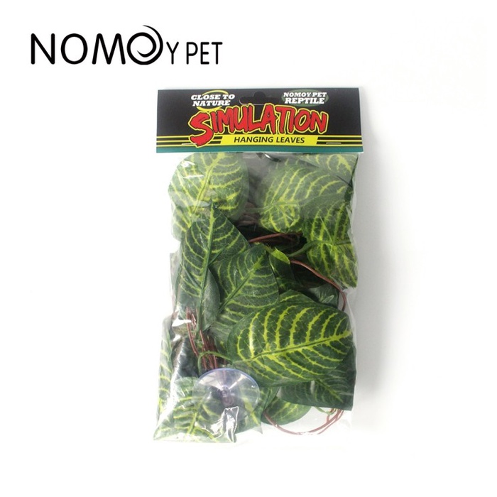 Fake Hanging Leaves PREMIUM Sirih Gading Chameleon Vield Panther Iguana Snow NOMOY NFF-86