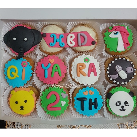 

donat fondant ultah