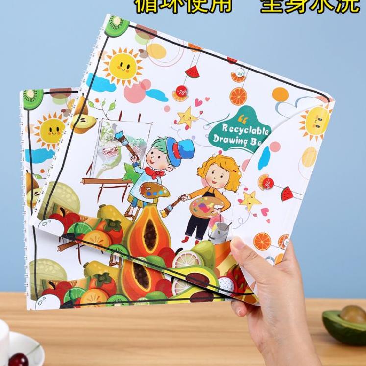 

Bayar Di Tempat YFRAN Buku Mewarnai Bisa Dihapus / Washable Drawing Book 38 Paling Popular