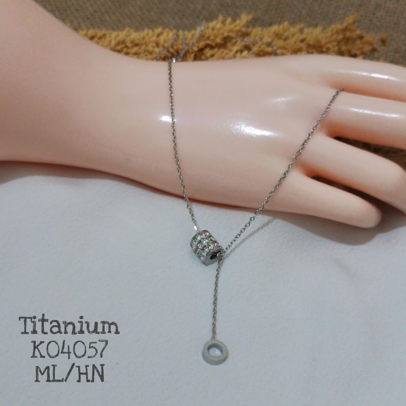 Kalung Titanium Jurai Mewah 3 warna K04057