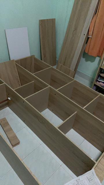 Uni Home - Uh 1806-3 Lemari Pakaian 3 Pintu Free Ongkir Jawa