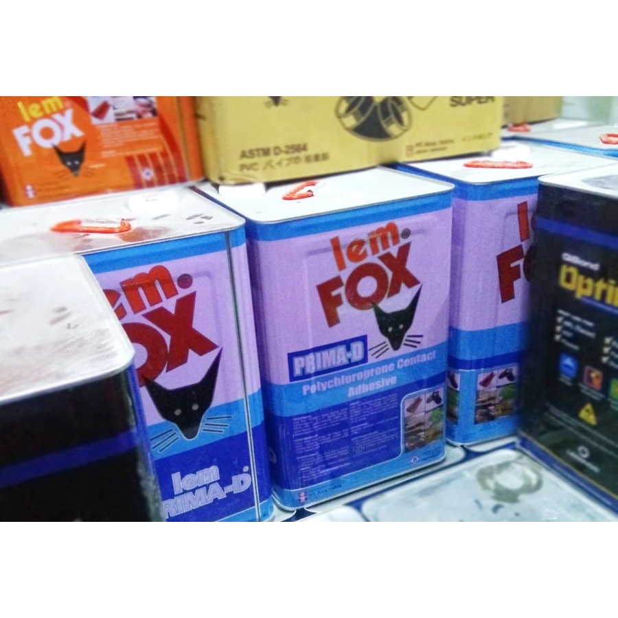 Lem Fox Prima - D 14 Kg Blek / Lem Serbaguna / lem kayu / lem hpl