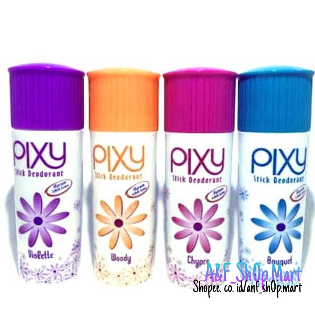[ORIGINAL] Pixy Stik Deodorant 34 Gram Violette Chypre Bouquet Woody