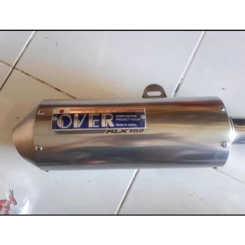 knalpot over racing japan klx 150