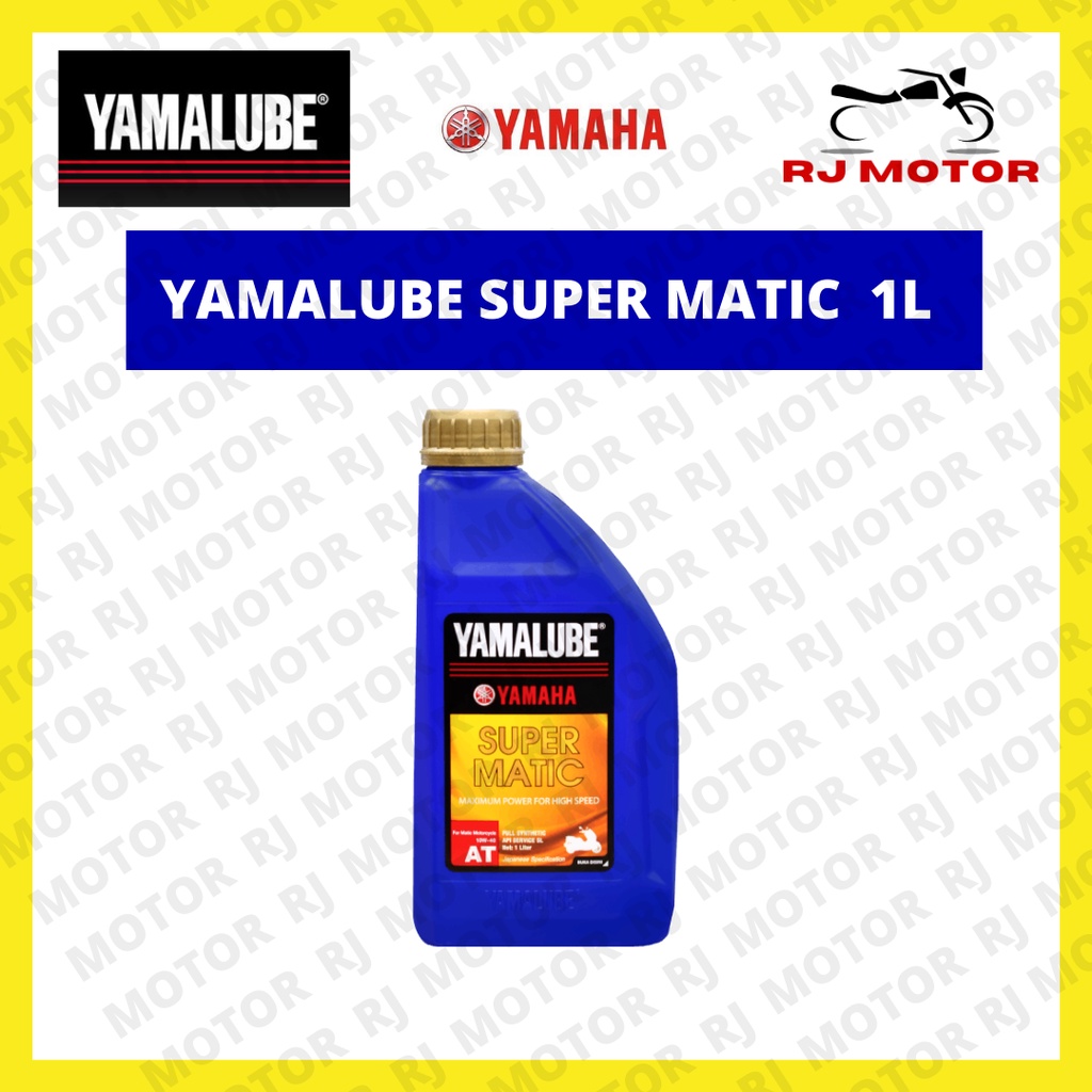 OLI YAMALUBE SUPER MATIC 1 LITER OLI MOTOR ASLI YAMAHA