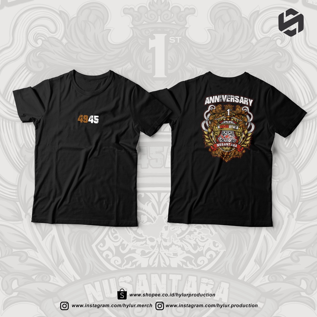 KAOS R4945ATRIA ANNIV 1 (khusus anggota r4945atria)