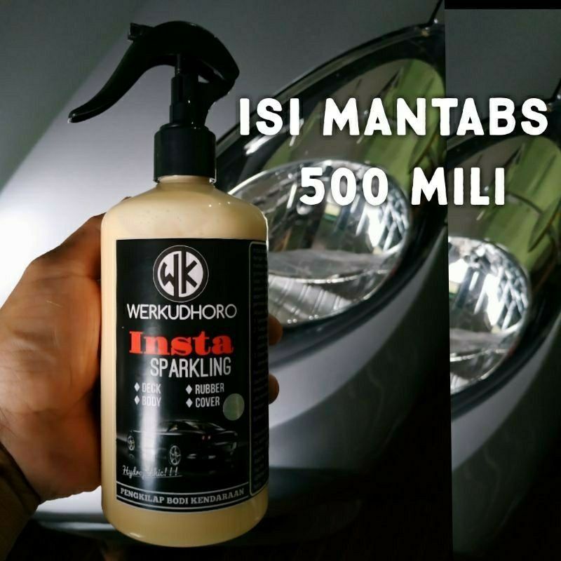 Penghilang Baret Body / Pengkilap Body Mobil / Wax / Poles / Pengkilap / Hidrophobic / Scratch Remover WK