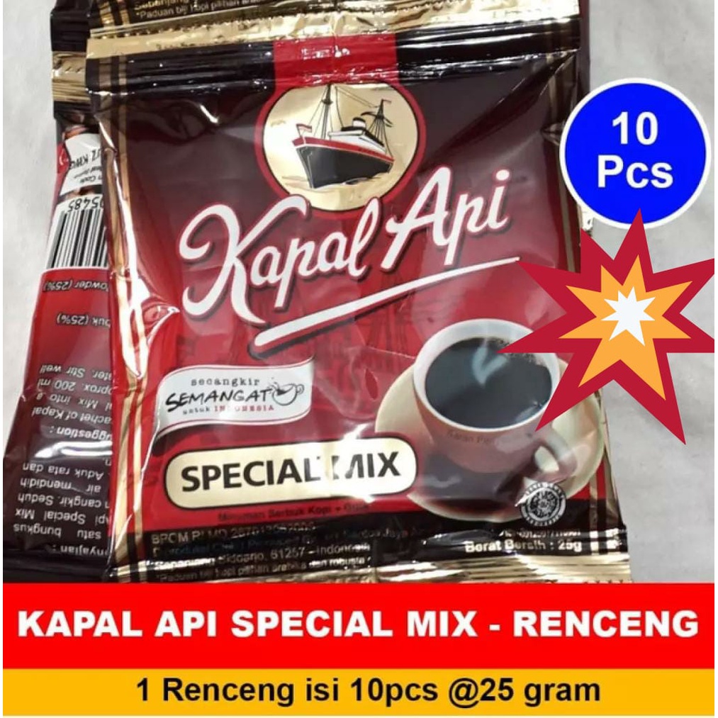 

KOPI KAPAL API SPECIAL MIX x10 pcs