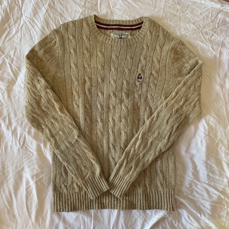 teenie weenie cable sweater