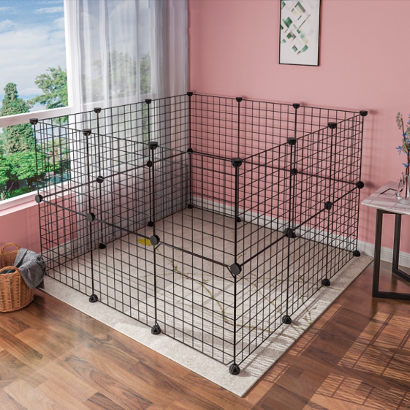 Brain DIY Kandang Hewan Peliharaan / Kandang Kucing / Kandang Anjing  Pagar Besi-1