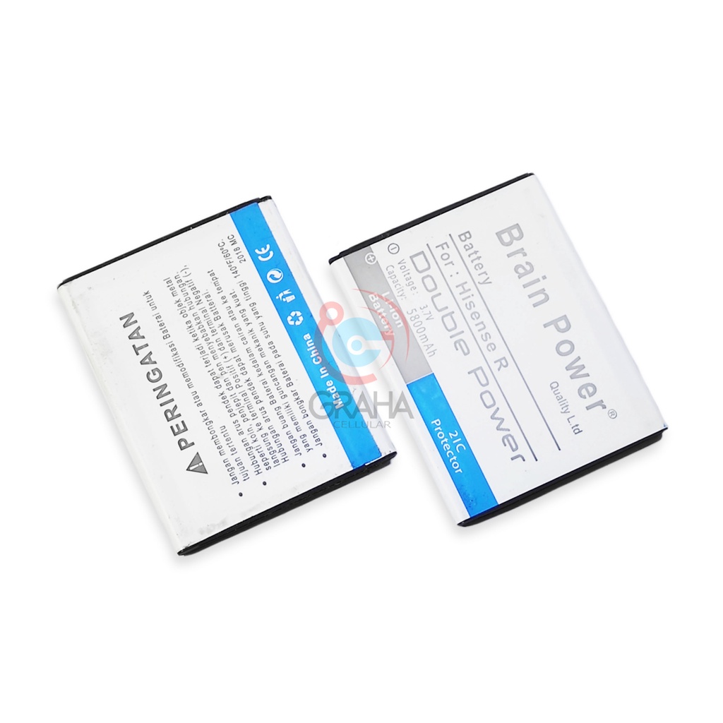 BATERAI / BATTERY / BATRE SMARTFREN ANDROMAX HISENSE R DOUBLE IC BRAIN POWER