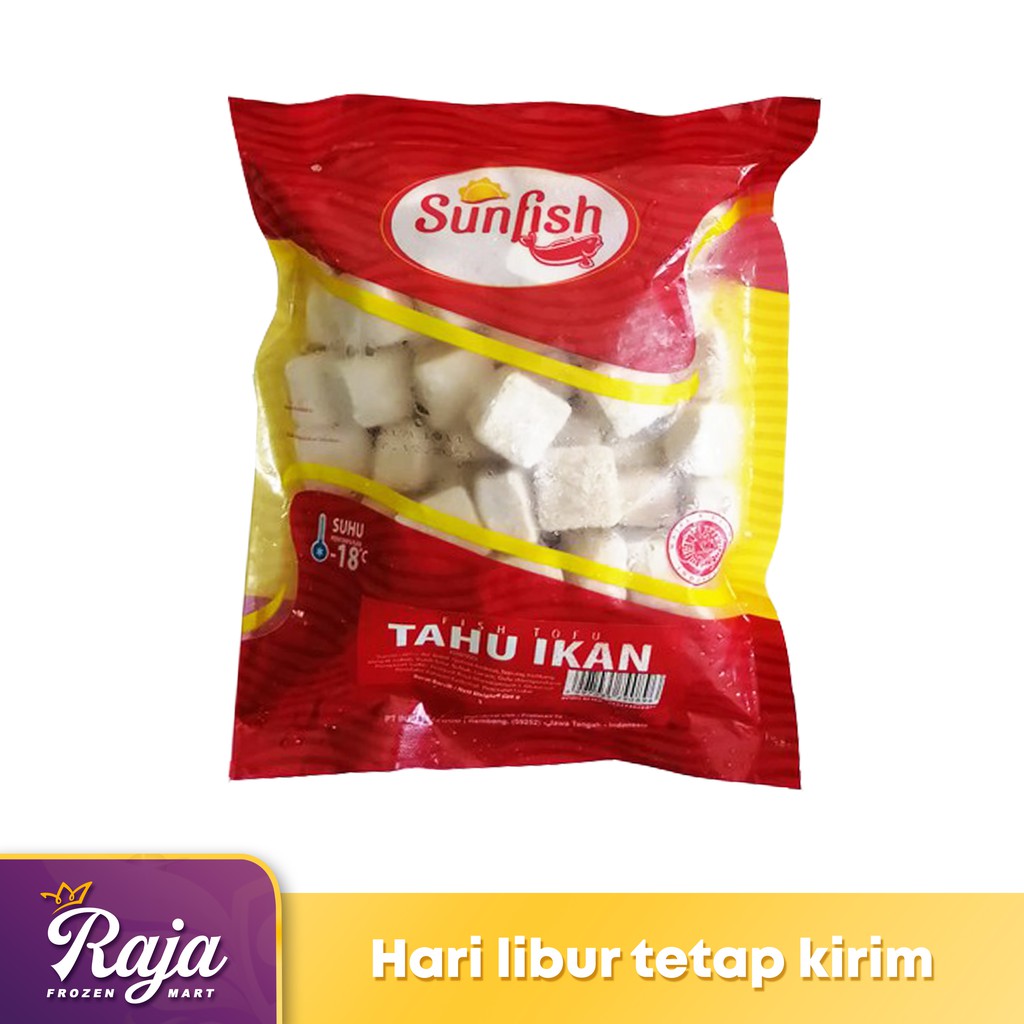 

Sunfish Fish Tofu 500gr / Makanan Beku / Frozen Food / Fish Tofu / Kentang Beku / Sunfish