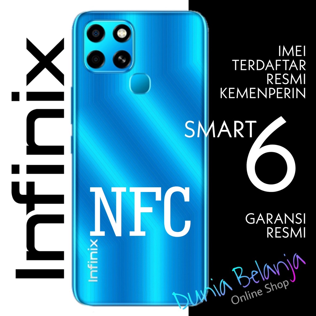 infinix smart 6 nfc 2 32   garansi resmi   hp infinix smart 6 nfc ram 2gb   hp infinix murah