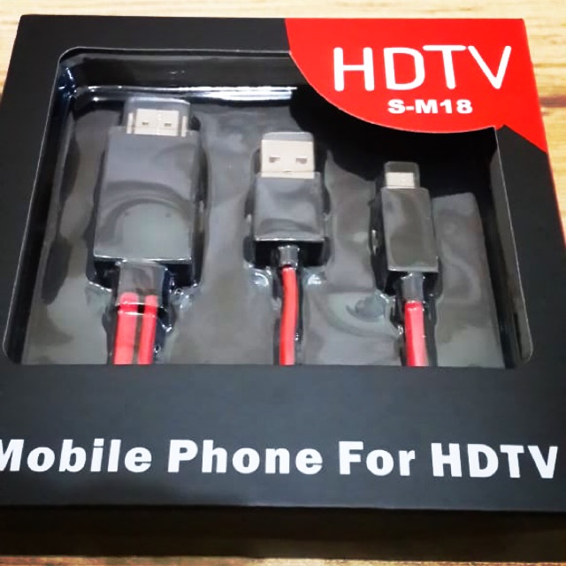 Kabel HDMI - USB to Micro