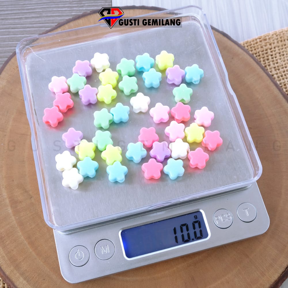 Manik Bunga Tebal  Pastel 10gram