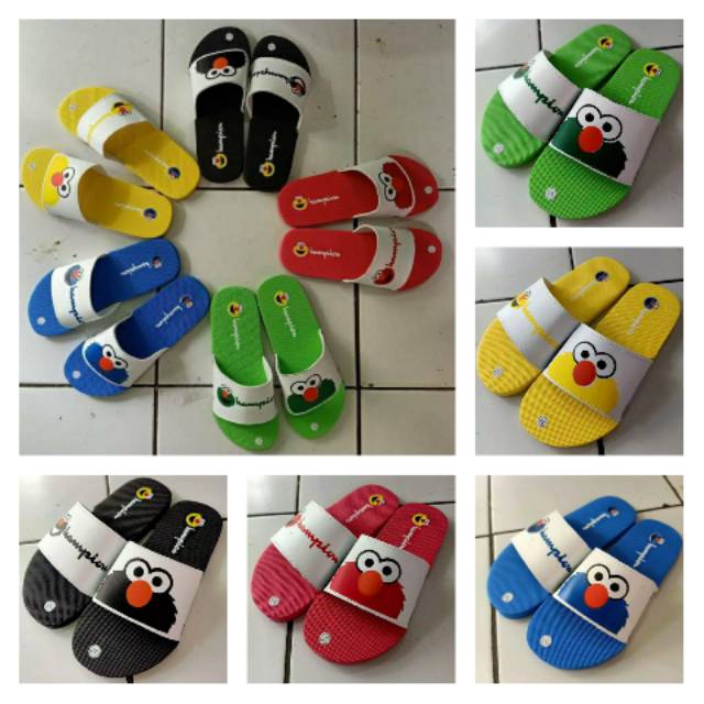 COD sandal  slop wanita sandal  wanita elmo  sandal  slop elmo  