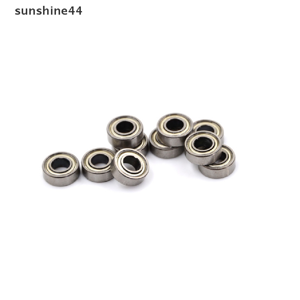 Sunshine 10pcs 693ZZ Miniatur Bola Bearing Ukuran 3x8 X 4mm