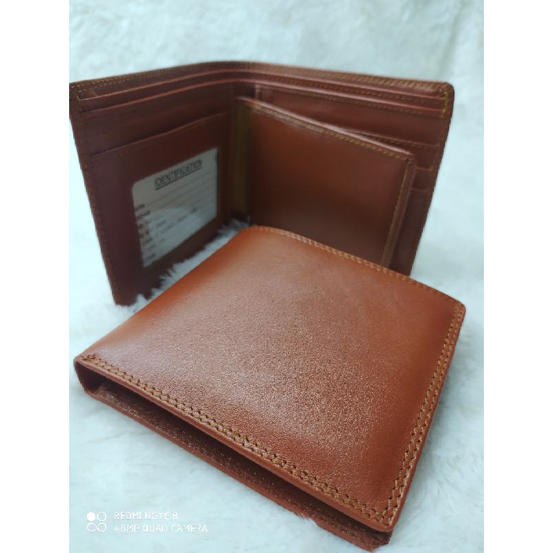 DOMPET KULIT SAPI ORIGINAL TANPA EMBOS POLOS FULL KULIT