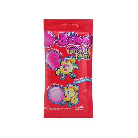 

Big Babol Filifolly Gum Strawberry 11G