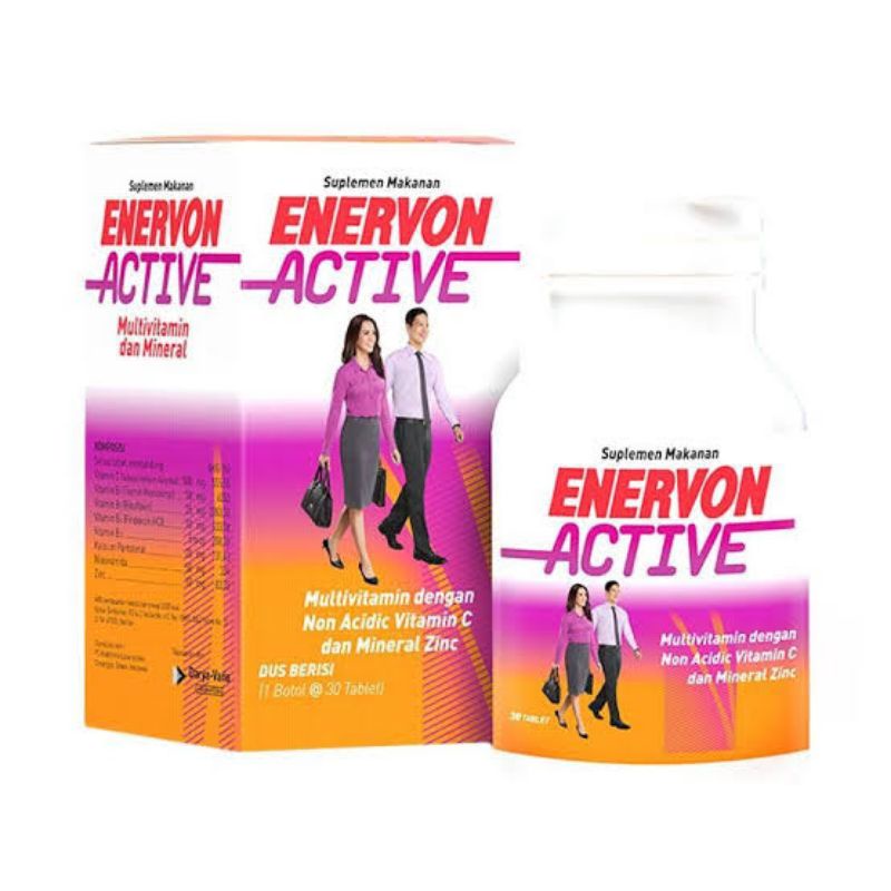 Enervon C Active Botol isi 30
