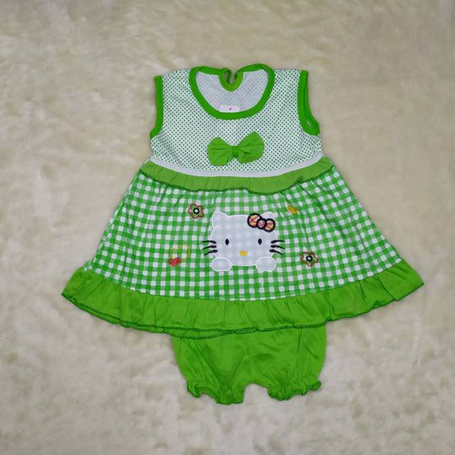 Ss#191 Setelan Bayi Perempuan Size 0-12bln Bahan Kaos / Dress Bayi / Baju baby Cewek / Pakaian Bayi