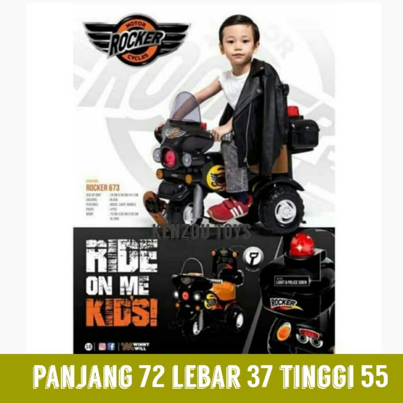 mainan sepeda motor rocker shp673