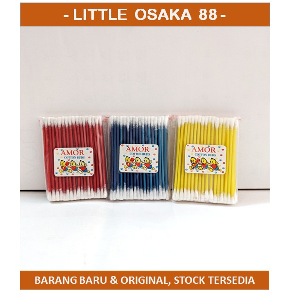 Amor Cotton Bud Baby Bayi isi 12 pack