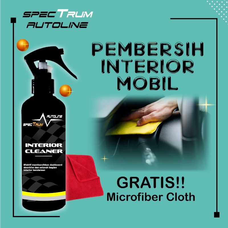 SPECTRUM INTERIOR CLEANER PEMBERSIH DASHBOARD DOORTRIM PLAFON MOBIL BISA COD PGM