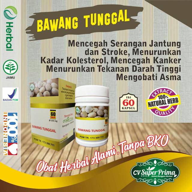 

Herbal Bawang Lanang Kapsul Garlic ORIGINAL isi 60kaps OBAT anti Kanker Tumor Asli Bpom