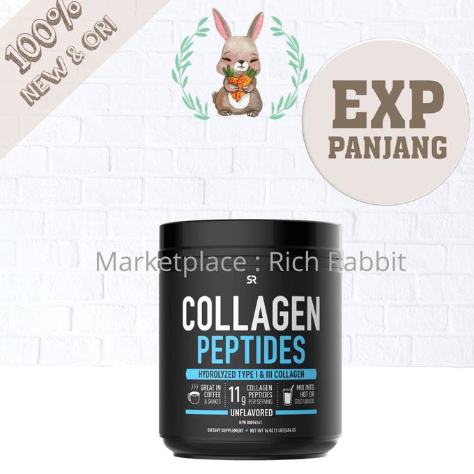 

Sports Sport Research Collagen Peptides Unflavored 454 Gram | Minuman