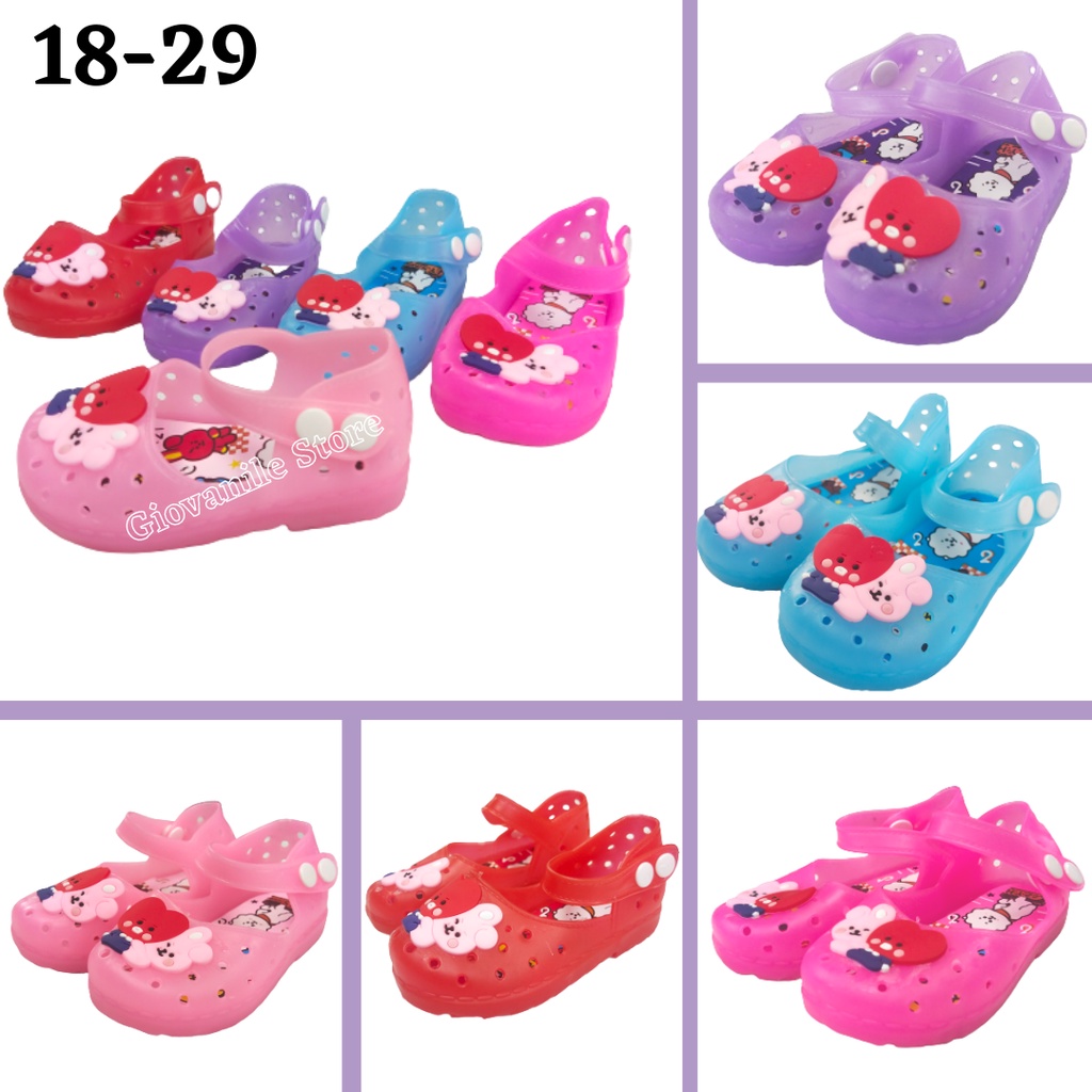 Sepatu Sandal Anak Perempuan Usia 6 Bulan Umur 1 2 3 Tahun Size 18 19 20 21 22 23 24 - 29 Sendal Bay