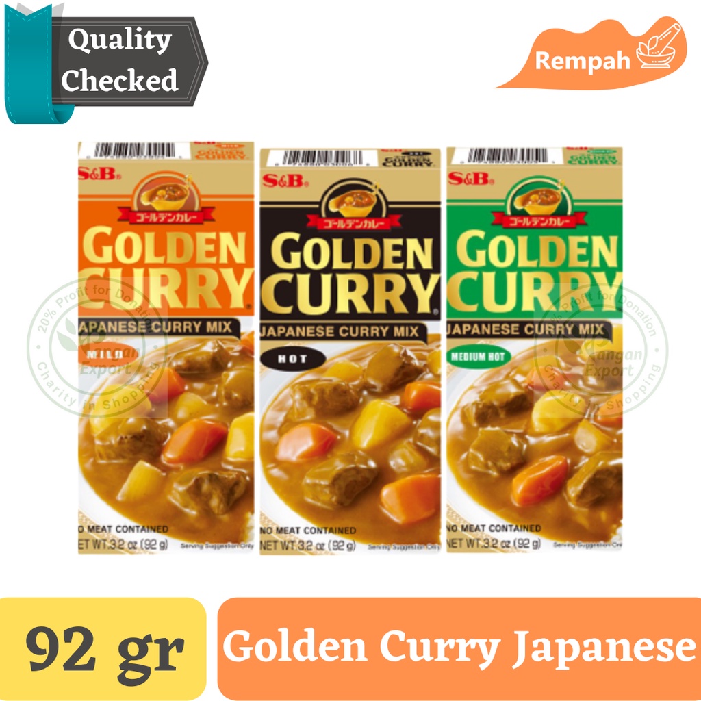 

S&B Curry Mix Golden Curry Kari Jepang Mix