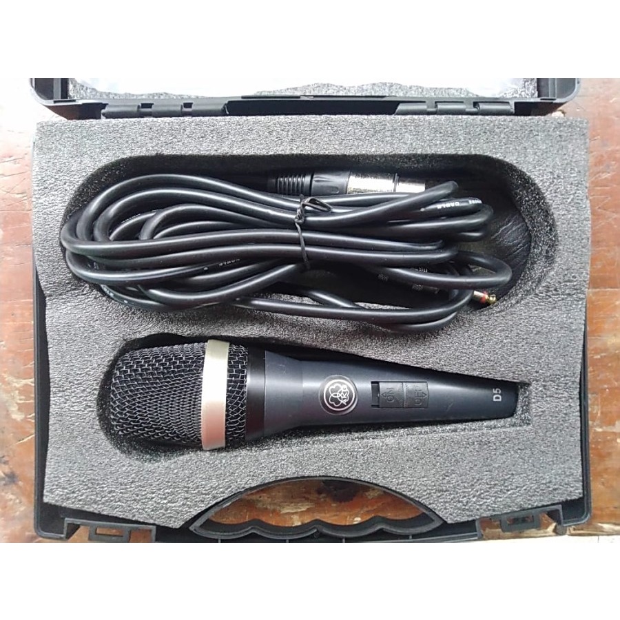 Microphone Karaoke Kabel AKG D5S Mic Vocal Dynamic