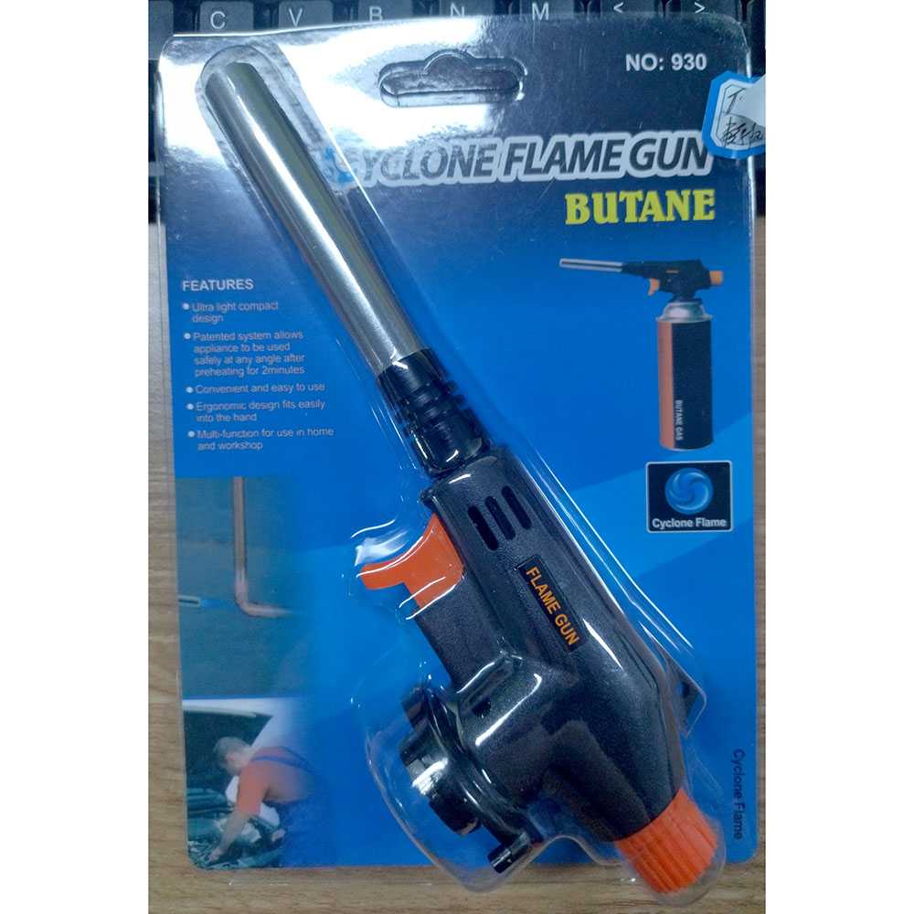 OOTDTY Kepala Gas Butane Cyclone Flame Torch Jet Fire Gun - AG-930