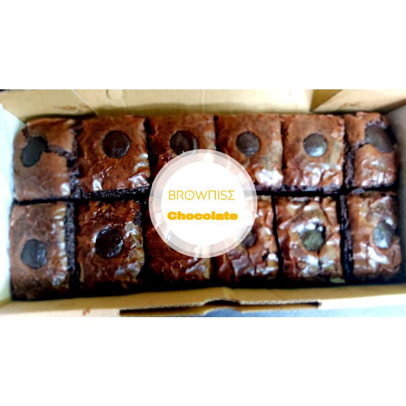

Bucket_Brownise double choco premium isi 12 pcs