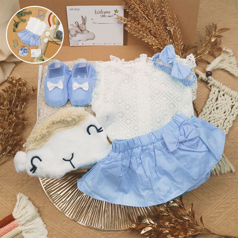 BARU! LIO045 Girls Baby Hampers 0-12 months/ Hampers bayi newborn/ Kado bayi/ baby girl gift set