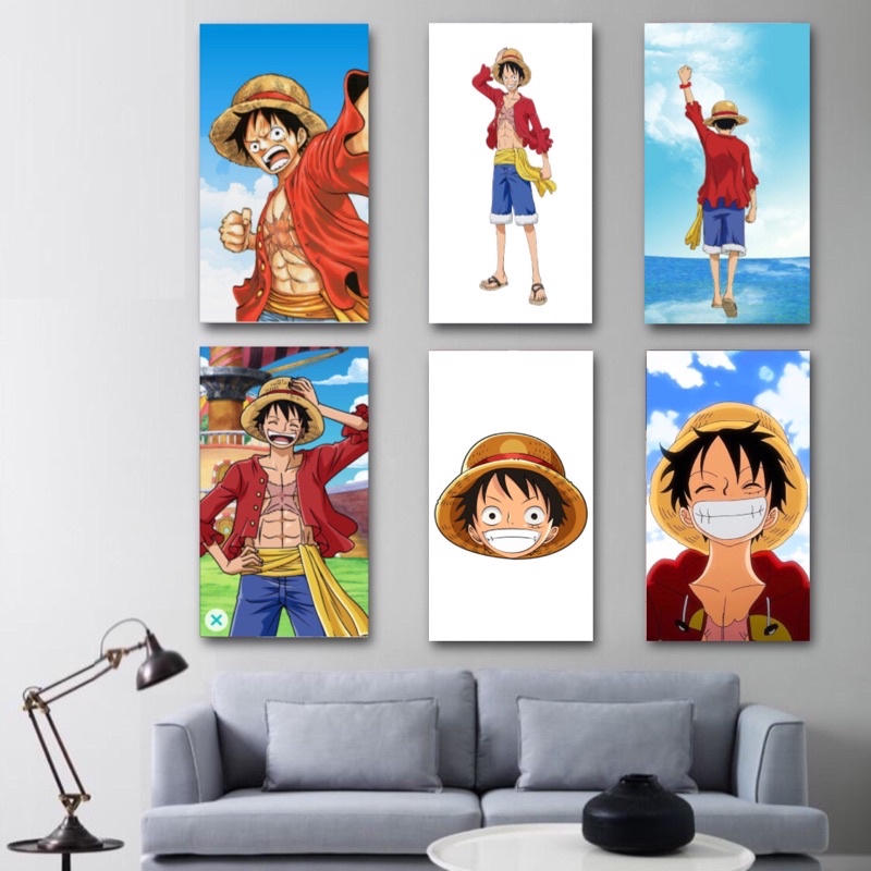Jual HINATA Wall Decor ONE PIECE LUFFY Hiasan Dinding Poster Kayu