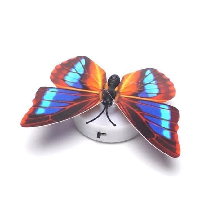 PAJANGAN KULKAS KUPU2 LED BUNGLON DEKORASI LED BUTTERFLY