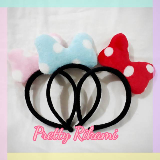 Bando Minnie / Bando Anak / Bando Karakter