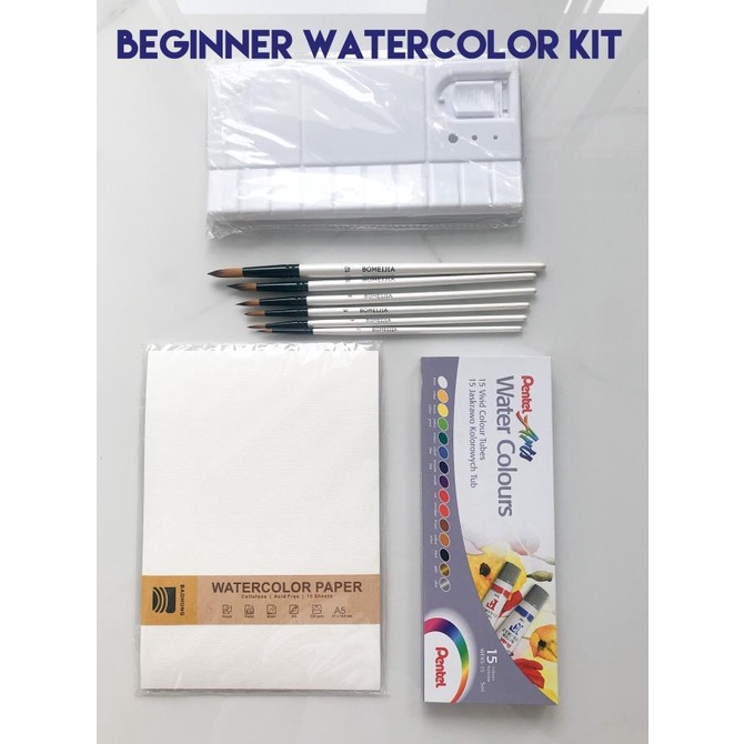 

Beginner Watercolor Kit ---READY---