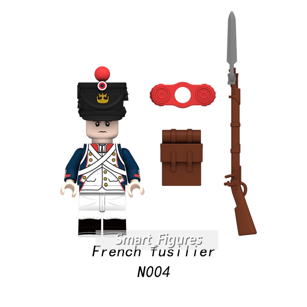 Napoleonic Wars Action Figure Minifigures Gaya Prancis