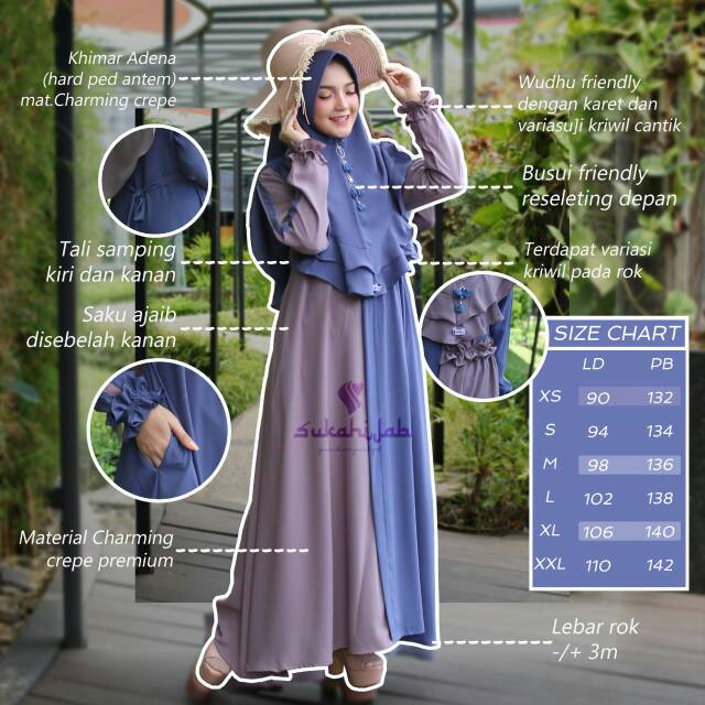 Sukahijab Aurellia Dress Syari