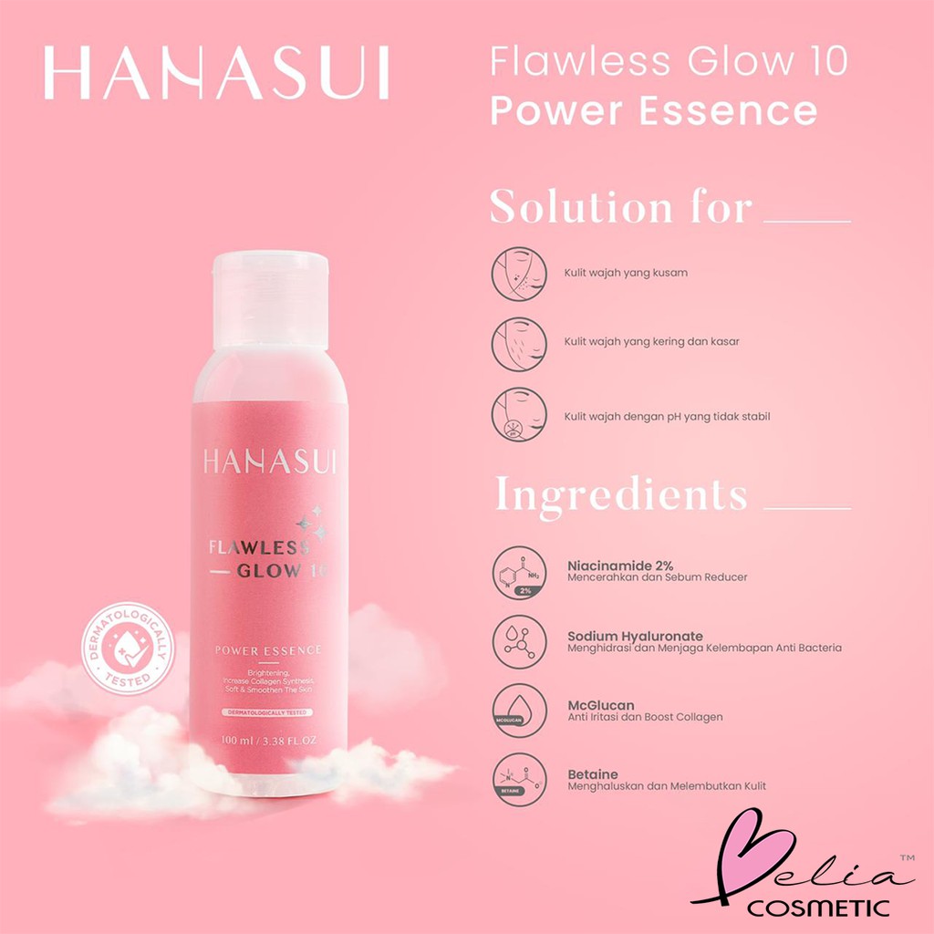 ❤ BELIA ❤ HANASUI Collagen Water | Acne Treatment | Flawless Glow 10 Series | Acne Spot | Night Day Cream | Essence | Skincare Skin Care sunscreen sunblock sun screen block